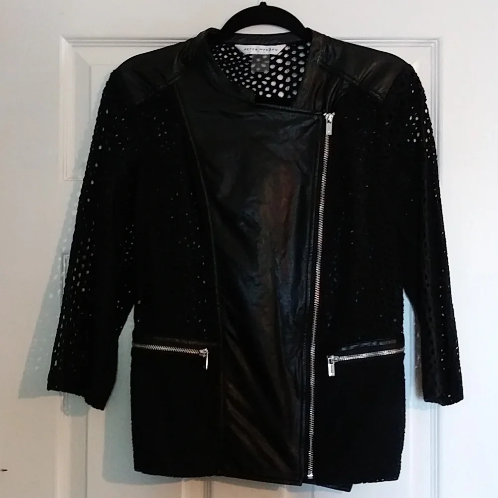 Peter Nygard black jacket size small - Picture 3 of 7